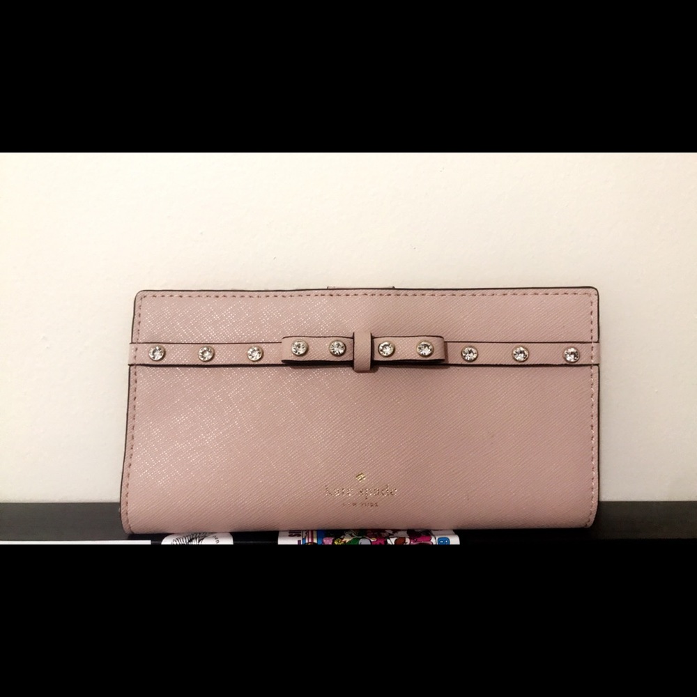 Blush Pink Kate Spade Wallet (NWOT)